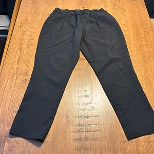 Tommy Hilfiger black work pants size small